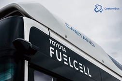 CaetanoBus e a Deutsche Bahn assinaram acordo para autocarros elétricos movidos a hidrogénio - Veículo equipado com a nova geração da pilha de combustível da Toyota