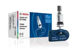 Sensores universais de pressão dos pneus QUICK FIT da Bosch - Quatro referências para cobrir 90% de todos os veículos na UE