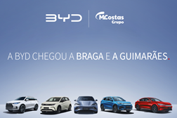 BYD chega a Braga e Guimarães - Em parceria com o Grupo M&Costas