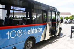 Primeiro Minibus 100% elétrico em Portugal inaugurado em Faro