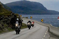 O vento e o motociclista