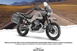 Campanha promocional da gama Moto Guzzi V85