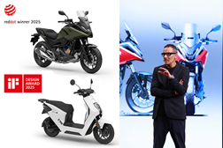 Hondas NC750X e EM1e: vencem prestigiados prémios de design