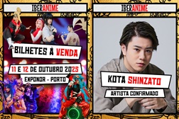 Bilhetes já à venda para o Iberanime Porto  - De 11 e 12 de outubro na Exponor