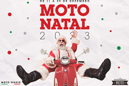 Moto Spazio e Officina Moto reeditam o Moto Natal
