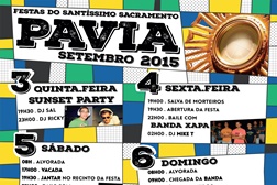 Festas de Pavia: Quatro dias de animação, devoção e degustação