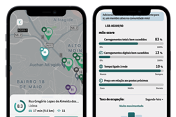 Miio lança nova funcionalidade de classificação de postos de carregamento - Avaliação numa escala de 1 a 10 para vários parâmetros