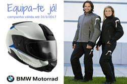 Está a decorrer a campanha “Equipa-te já!” lançada pela BMW Motorrad