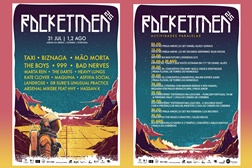 Rocketmen com quase dois meses de atividades paralelas em Coimbra - O festival de rock decorre de 31 de julho a 2 de agosto no Jardim da Sereia e na Praça da República