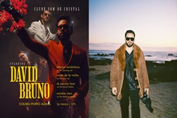 David Bruno é o cabeça-de-cartaz na estreia do Club Som de Cristal no Coliseu Box - Em modo matinê e estilo kitsch a 15 de Março