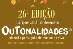 OuTonalidades 2022/23: Inscrições abertas para a 26.ª edição