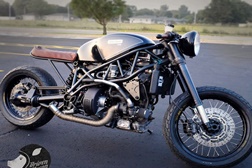 Há uma moto movida a... bacon?