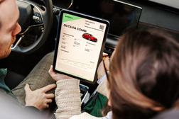 Certificado digital: maior transparência na venda de um Škoda usado - É fácil pedir o Certificado Digital através do site Škoda Connect