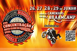 XXII concentração do Moto Clube do Barreiro, 26 a 29 de junho