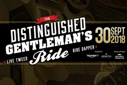 Distinguished Gentleman’s Ride 2018