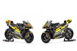 A era do amarelo: Mooney VR46 Racing revela as motos de 2022  - Marini, Bezzecchi, Vietti e Antonelli destaparam as suas novas máquinas