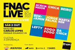 9º Fnac Live celebra a cultura com 8 concertos gratuitos em Lisboa
