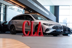 Mercedes-Benz CLA Shooting Brake elétrico já chegou à Soc. Com. C. Santos