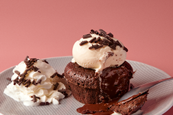 Molten Chocolate Soufflé