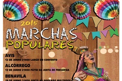 Desfile de Marchas Populares em Avis
