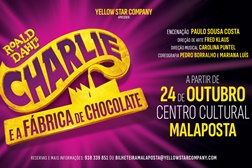 Yellow Star Company estreia Charlie e a Fábrica de Chocolate no Centro Cultural Malaposta