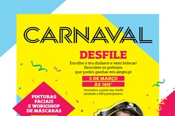 Animação de Carnaval no Alegro Castelo Branco 