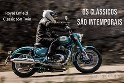 Teste Royal Enfield Classic 650 Twin – Os clássicos são intemporais
