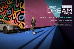 Honda DREAM DAYS regressa com ofertas de até 6.500 euros em modelos eletrificados - Vai decorrer de 19 a 21 de fevereiro