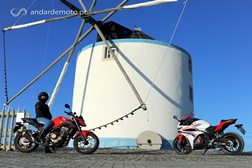 Teste duplo Honda CB 500F / CBR 500R - Lufada de ar fresco