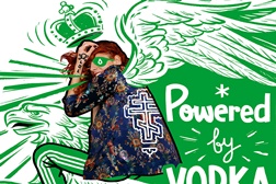 Moskovskaya Vodka revela nova imagem no Eskada Porto ao ritmo de Rendez-Vous by Guillaume Lalung.