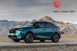 Peugeot E-3008 é vencedor nos Red Dot Award 2024 - Na categoria "Design de Produto"