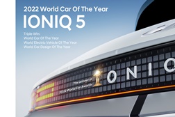 IONIQ 5 foi o grande vencedor dos World Car Awards - Reconhecido entre 27 modelos por um júri internacional