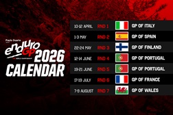 FIM EnduroGP World Championship com duas etapas em Portugal, em Fafe: 12 a 14 de junho e 19 a 21 de junho