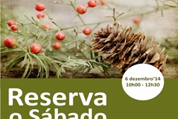 Workshop "Centros de Natal com materiais naturais" no Barreiro