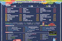 Fusing regressa de 14 a 16 de Agosto com mais de 100 atividades - Horários da programação das quatro áreas do evento já estão disponíveis