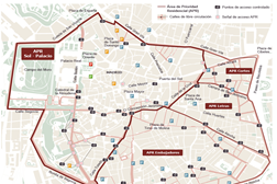 Madrid proibe tráfego automóvel no centro da cidade a partir de 2015