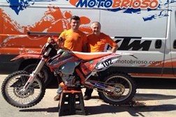 Fausto Mota com a Motobrioso