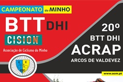 Rui Teixeira e Ana Leite dominaram o 20.º BTT DHI ACRAP 