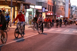 Prova da Castanha 2015 - Passeio de bicicleta nocturno na Amadora