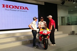 Hélder Rodrigues presente na apresentação mundial da Honda em Tóquio