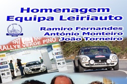 Homenagem à Equipa da Leiriauto, Ramiro Fernandes, António Monteiro e João Torneiro