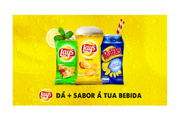 “Lay’s® dá + sabor à tua bebida” nos festivais de verão