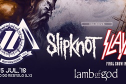Tour mundial de despedida dos Slayer e Lamb of God no VOA - Heavy Rock Festival