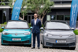 Volkswagen Financial Services renova frota automóvel totalmente elétrica  - 100% elétricos Volkswagen ID.3
