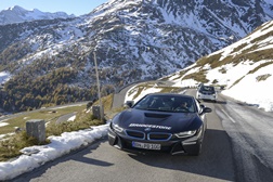 Hannibal Tour 2014: pelos Alpes de Munique a Roma com o BMW i3 e BMW i8 equipados pela Bridgestone