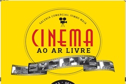 Cinema ao Ar Livre na Galeria Comercial Jumbo da Maia