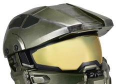 Réplica do capacete de Master Chief, protagonista de Halo