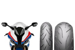 Bridgestone equipa a nova BMW S100RR com pneus Battlax Hypersport S21