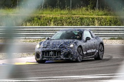 Primeiro vislumbre do protótipo do novo Granturismo da Maserati - O primeiro da marca 100% elétrico
