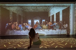 Exposição imersiva inédita de Leonardo da Vinci chegou a Portugal